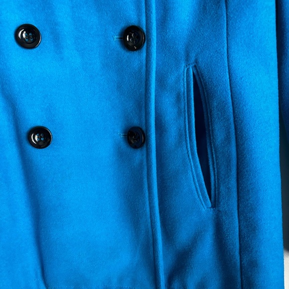 New York & Company Wool Blend Lined Pea Coat Women's Size XS - Picture 5 of 14